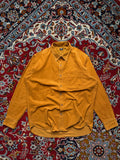UNIQLO Mustard Yellow Fine Corduroy Button Down Shirt - L
