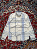 Beanpole Plaid Embroidered Logo Button Down Shirt - M