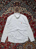 KANCO by Liful Minimal Garments Striped Oxford Button Down Shirt - L