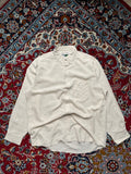 Suare Beige Tencel Linen Button Down Shirt - L