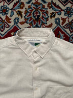Suare Beige Tencel Linen Button Down Shirt - L