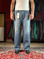 Calvin Klein Washed Blue Straight FIT Denim Jeans - 34