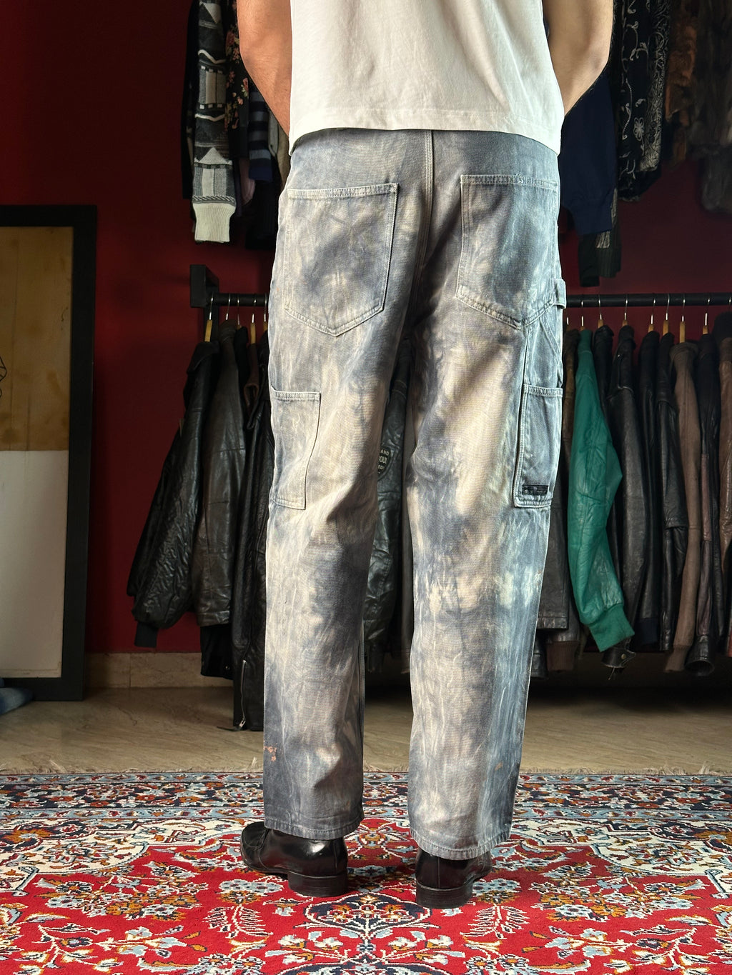 Urban Outfitters BDG Acid WashED Carpenter Jeans - 34