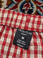 VAN HEUSEN Plaid Sleepwear Lounge Shorts - 30