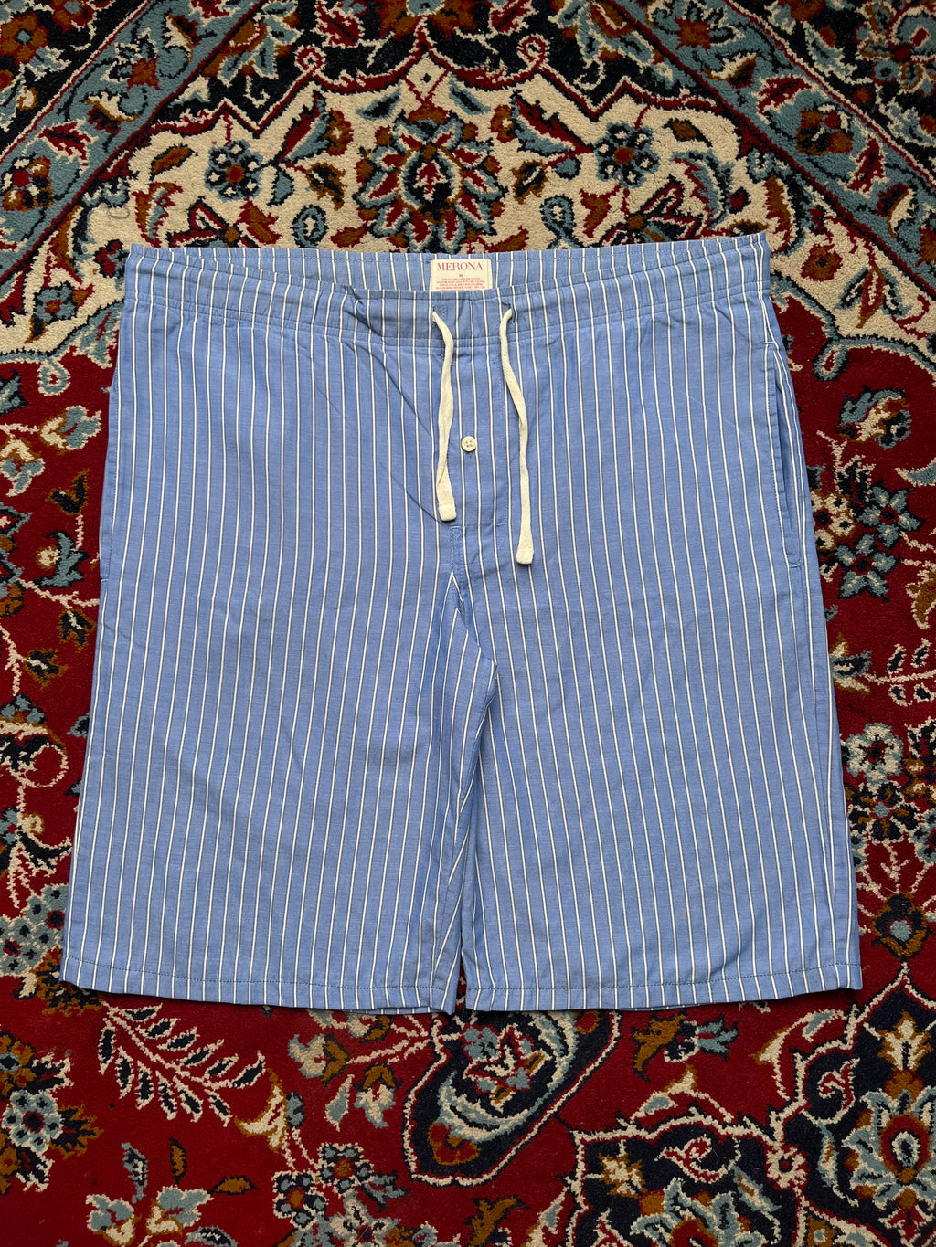 MERONA Striped Sleepwear Lounge Shorts - 34