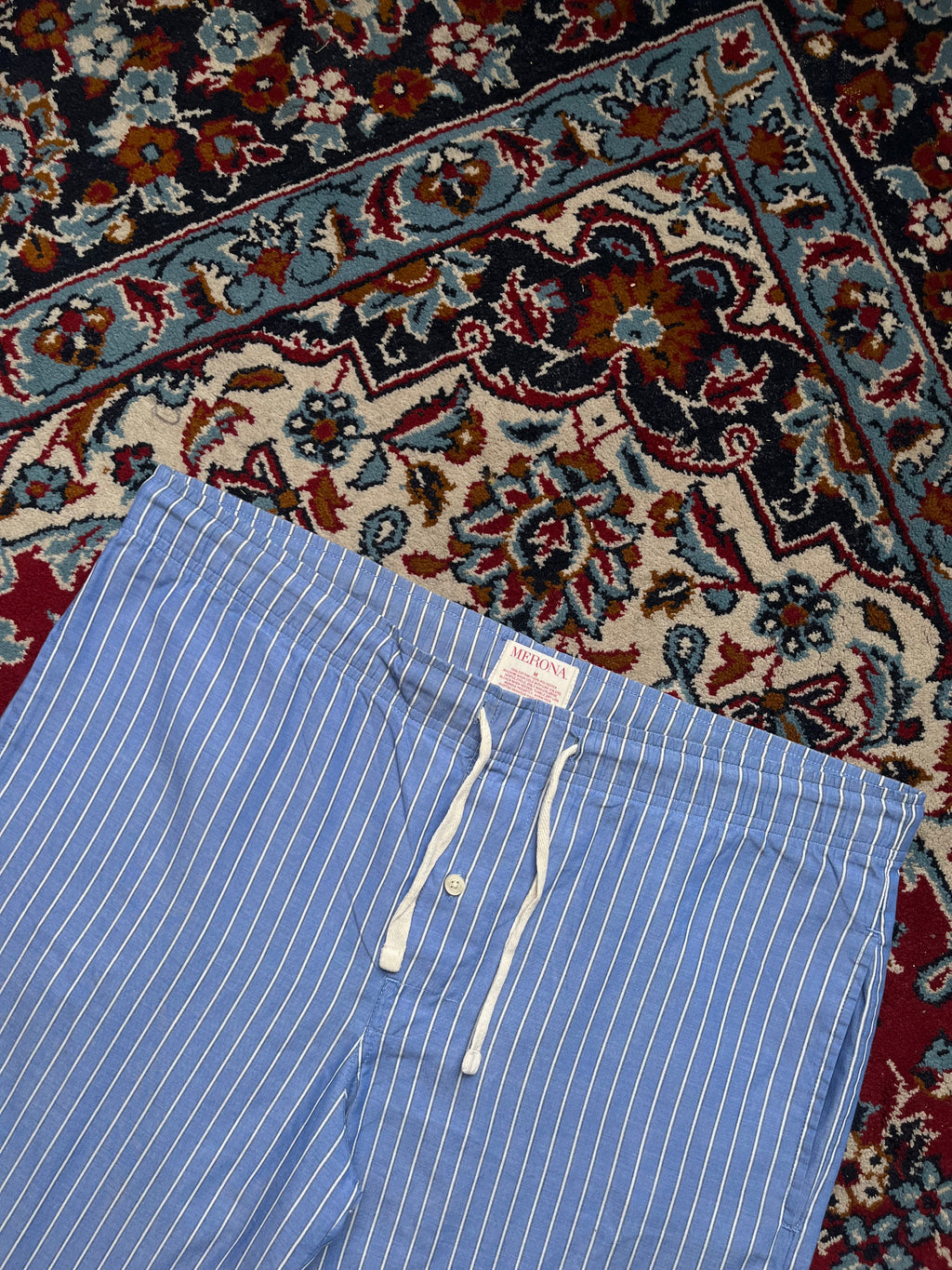 MERONA Striped Sleepwear Lounge Shorts - 34