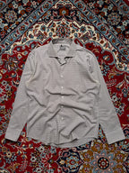 VAN HEUSEN SLIM FIT HOUNDSTOOTH BUTTON DOWN SHIRT - L