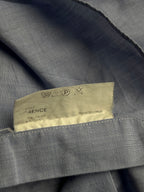 BURBERRY LONDON LIGHT BLUE BAND COLLAR BUTTON DOWN SHIRT - M