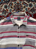 LEE Regular Fit Multicolor Southwestern Striped Shacket - M