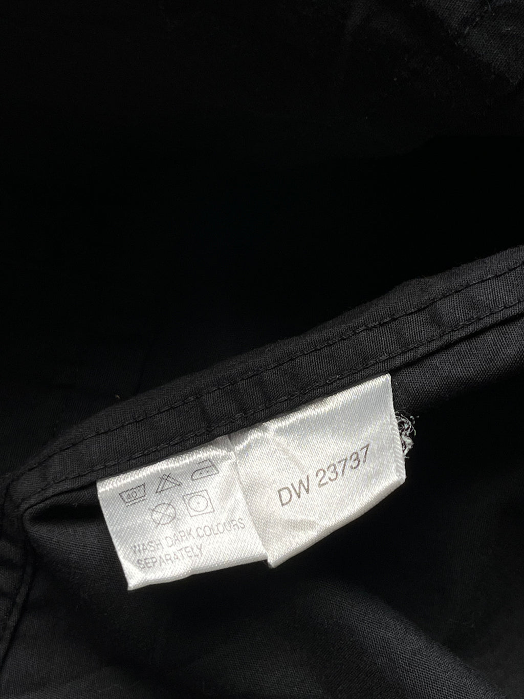 YSL Yves Saint Laurent Pour Homme Black Button Down Shirt - XL