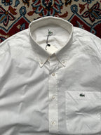 Lacoste White Button Down Shirt - L
