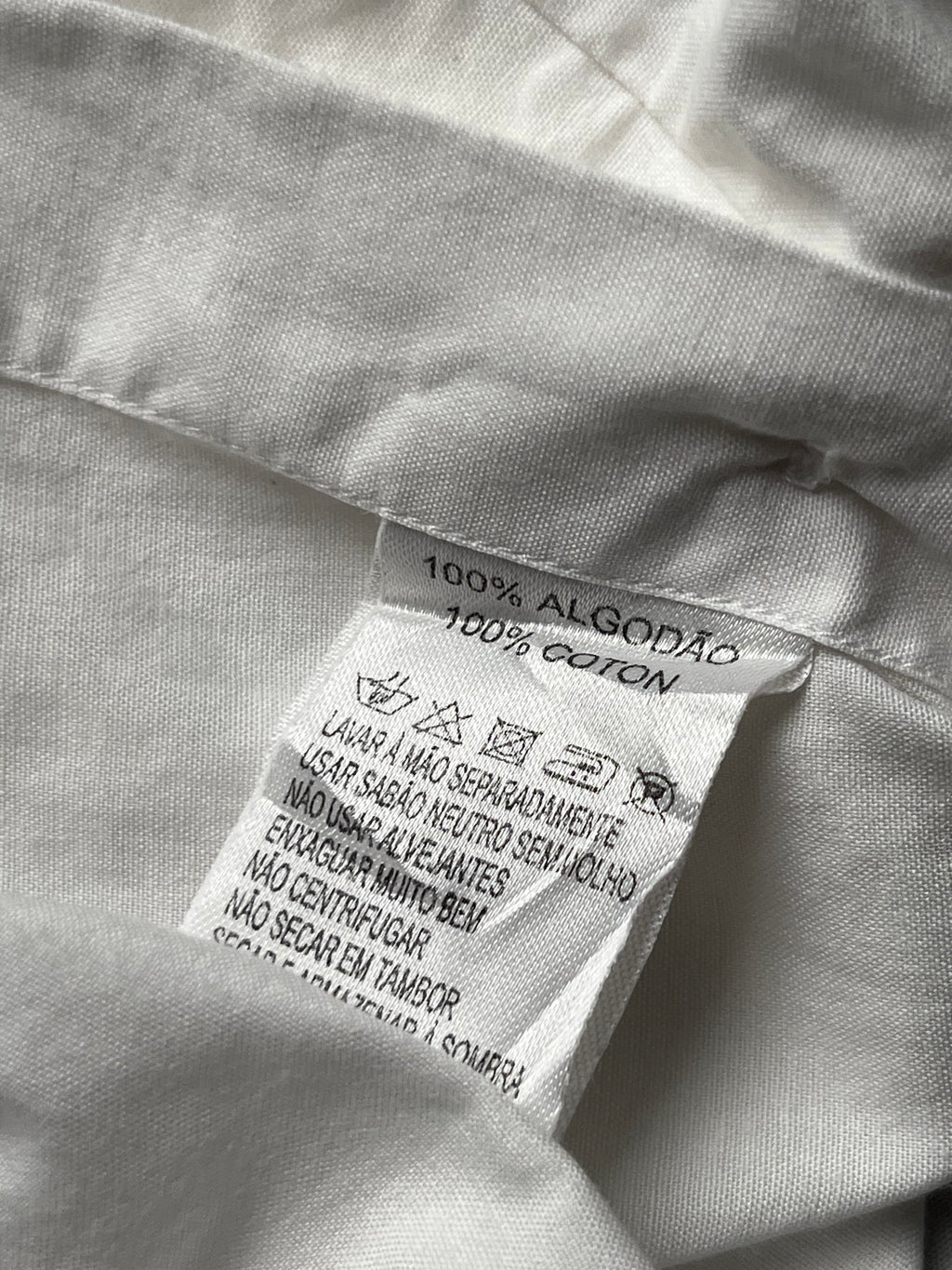 Lacoste White Button Down Shirt - L
