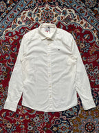 Tommy Hilfiger Denim White Slim Fit Button Down Shirt - M