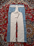 Angelo Litrico Two Tone Canvas Panel Jeans - 36