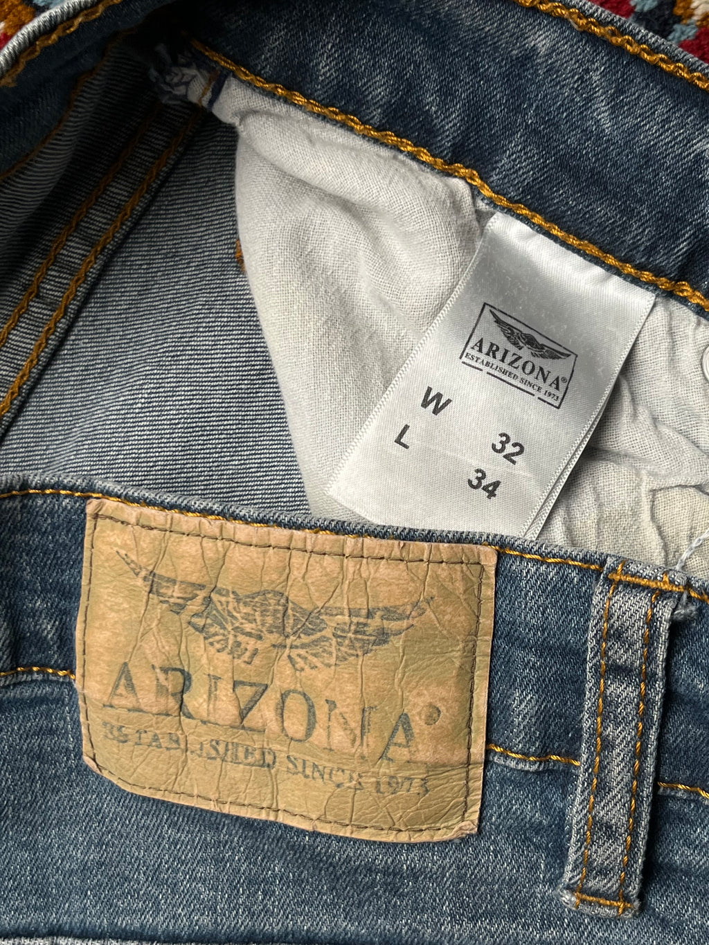 Arizona Light Washed Bootcut Jeans - 30