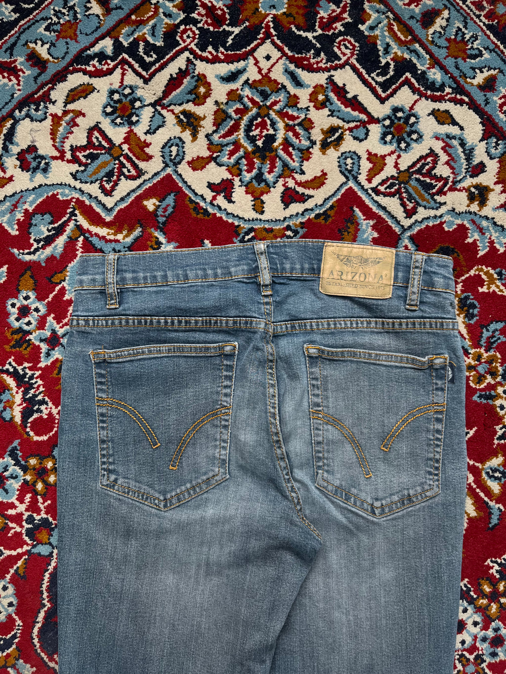 Arizona Light Washed Bootcut Jeans - 30
