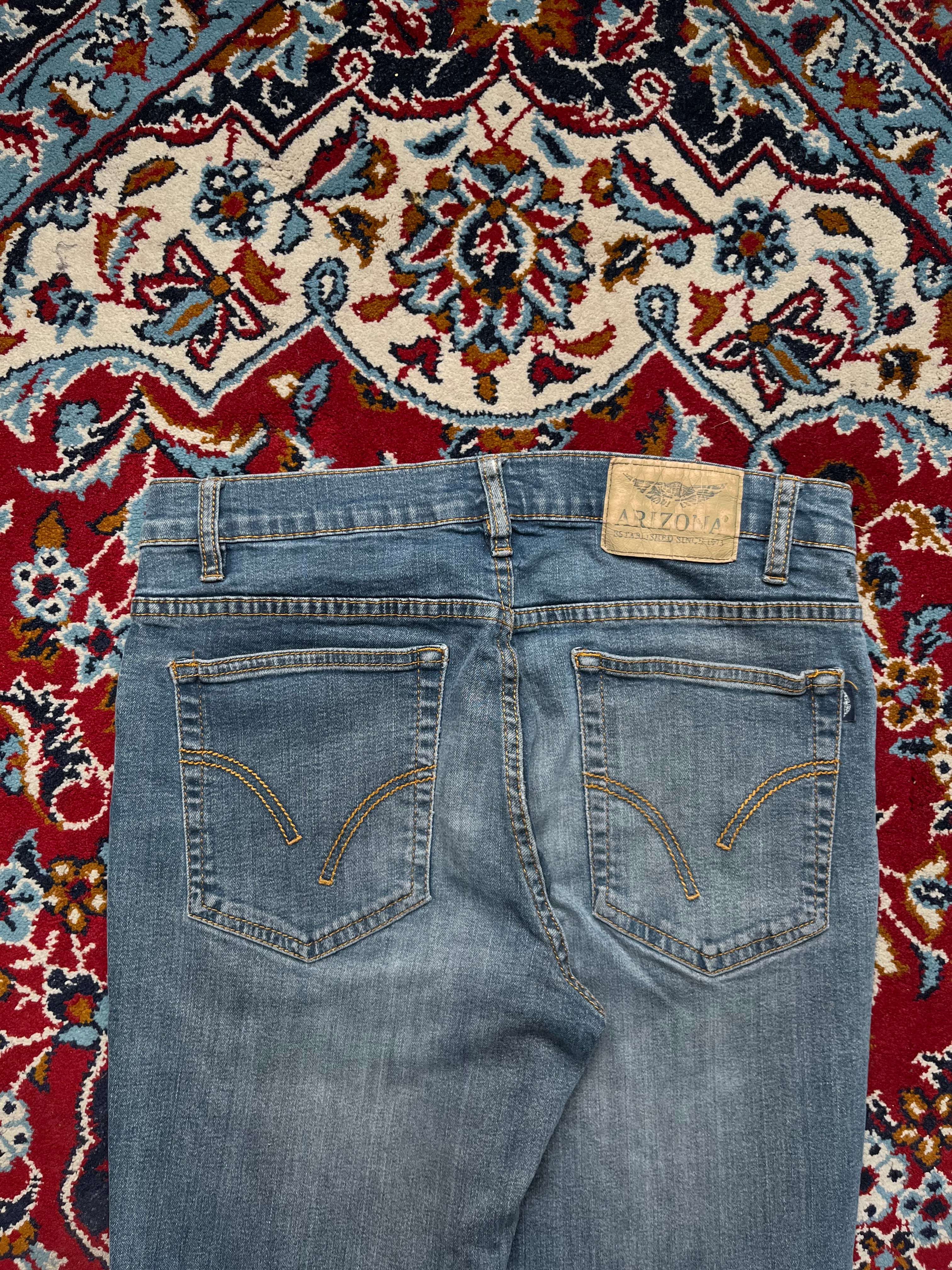 Arizona Light Washed Bootcut Jeans - 30