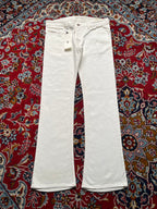 Diesel Trouleg White Bootcut Jeans - 34