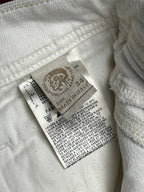 Diesel Trouleg White Bootcut Jeans - 34
