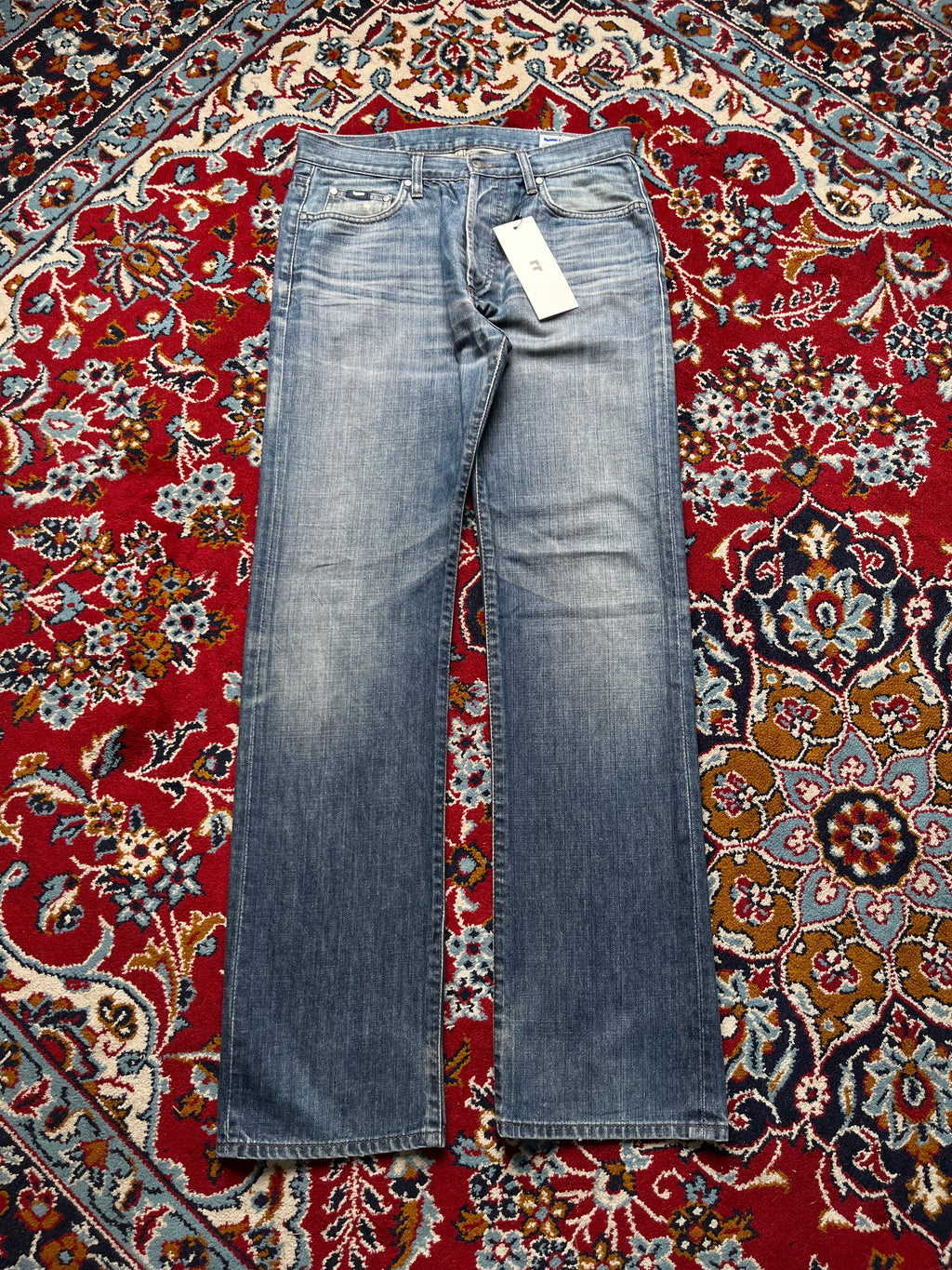 GAS Memphis Medium Washed Straight Fit Jeans - 30