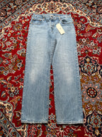 Levi's 501 Premium Original Fit Light Washed Jeans - 34