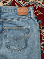 Levi's 501 Premium Original Fit Light Washed Jeans - 34