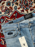 Superdry Vintage Officer Straight Fit Light Washed Jeans - 36