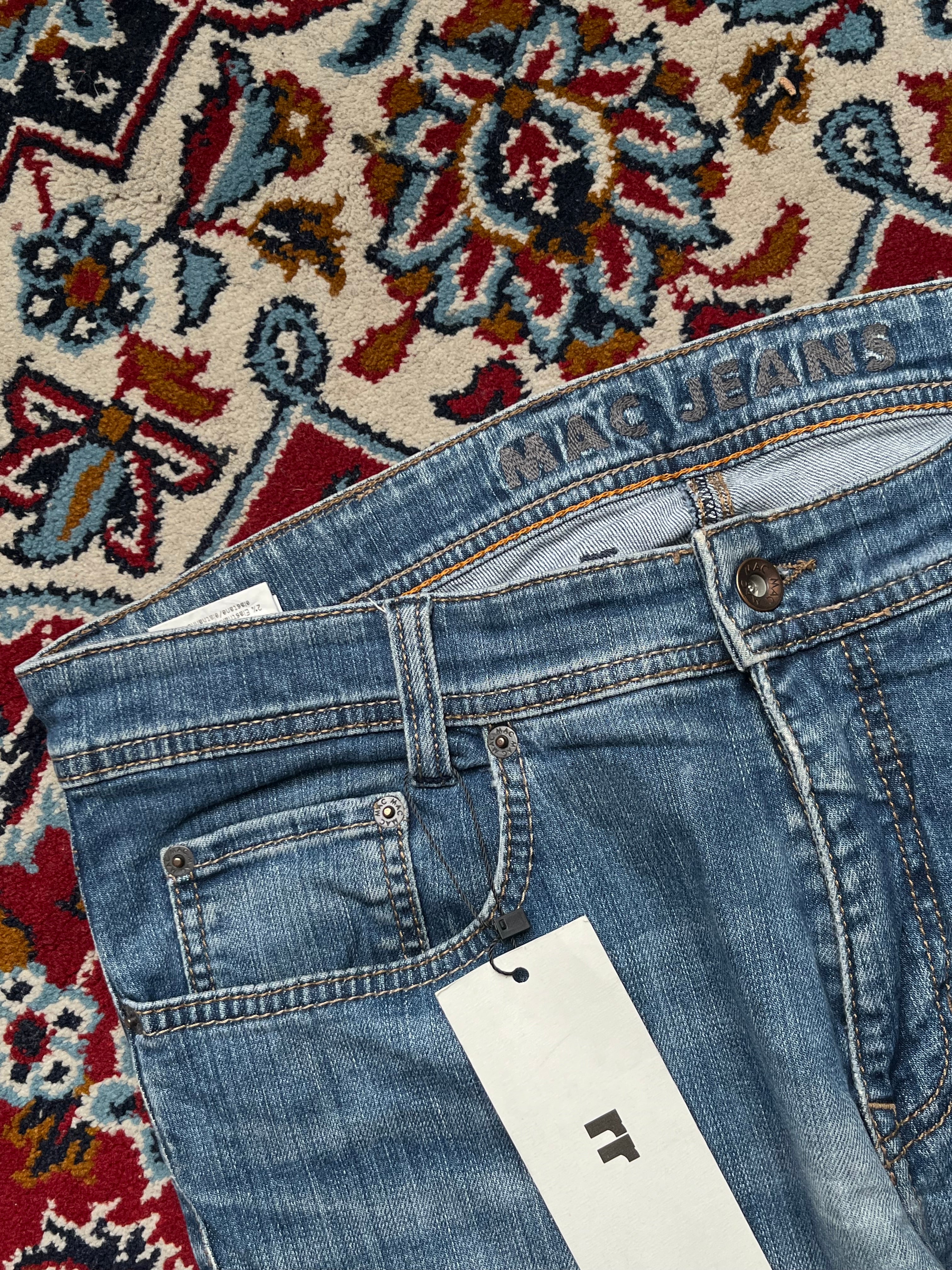MAC Arne Modern Fit Light Washed Jeans - 34