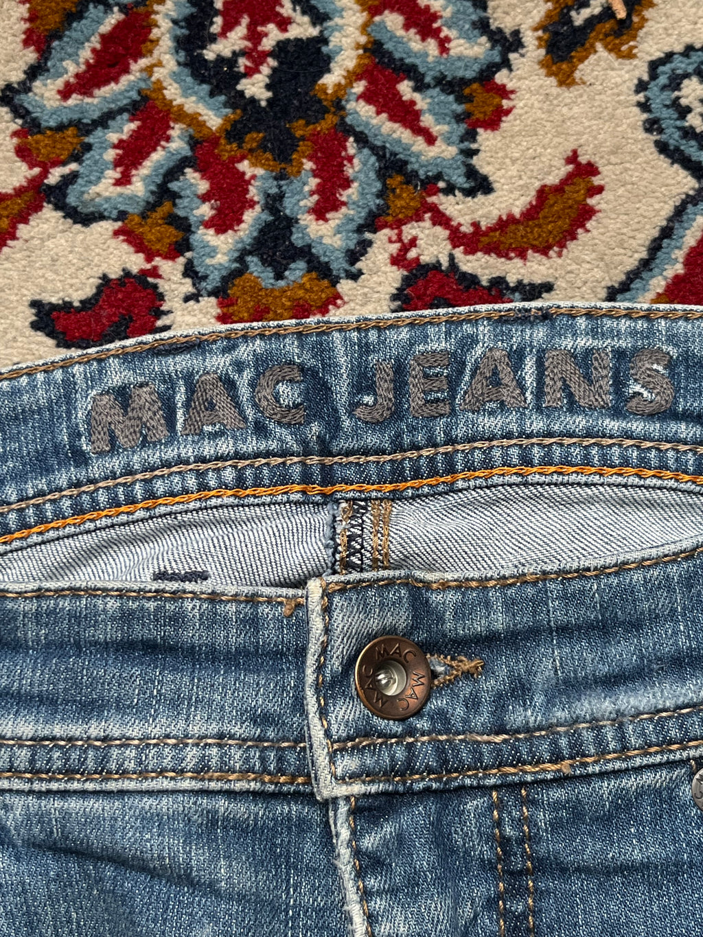 MAC Arne Modern Fit Light Washed Jeans - 34