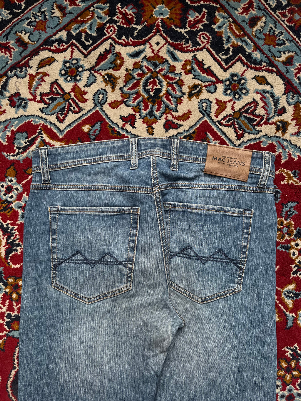 MAC Arne Modern Fit Light Washed Jeans - 34