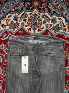 Mustang Vintage Grey Washed Bootcut Jeans - 32