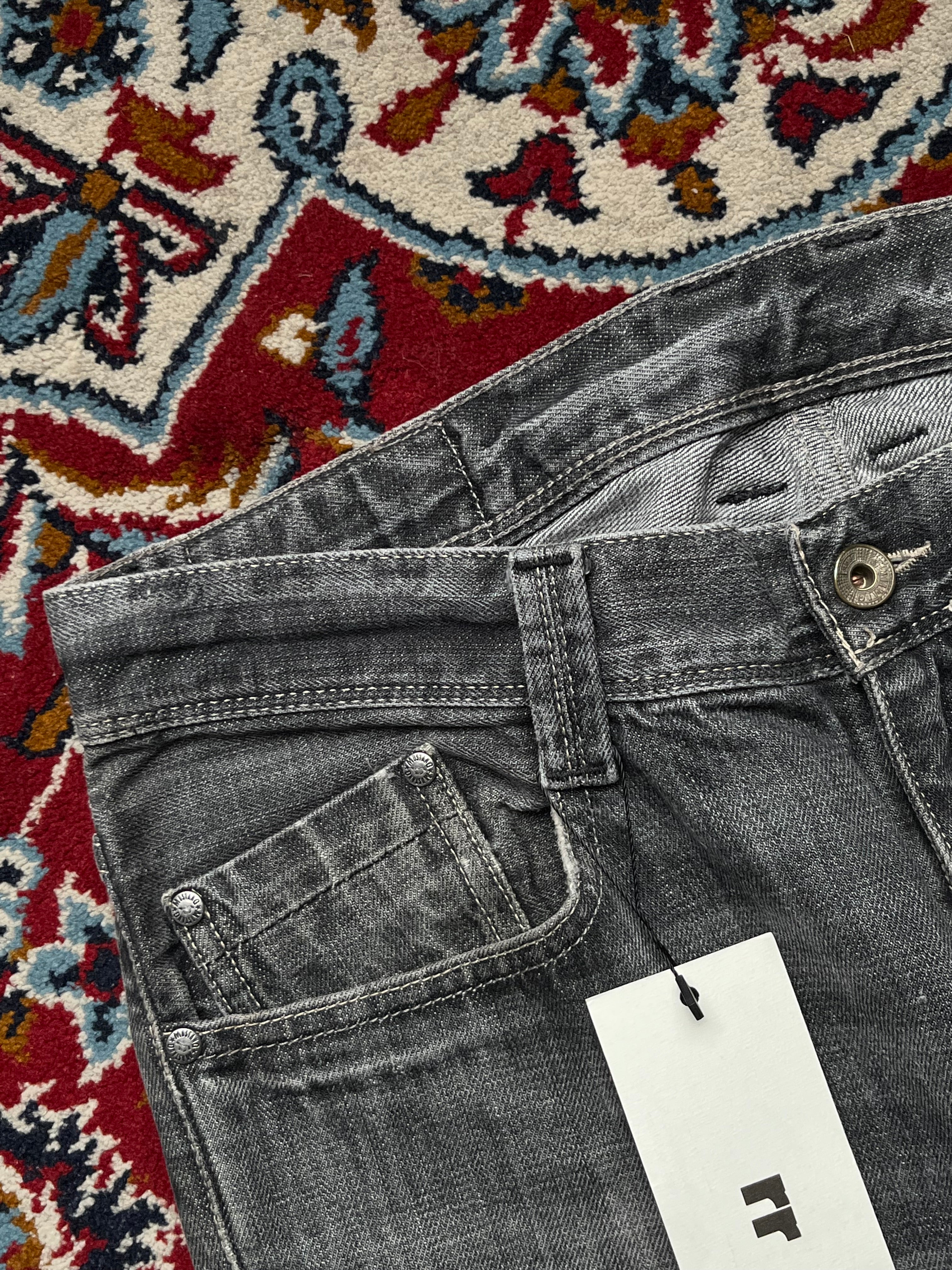 Mustang Vintage Grey Washed Bootcut Jeans - 32