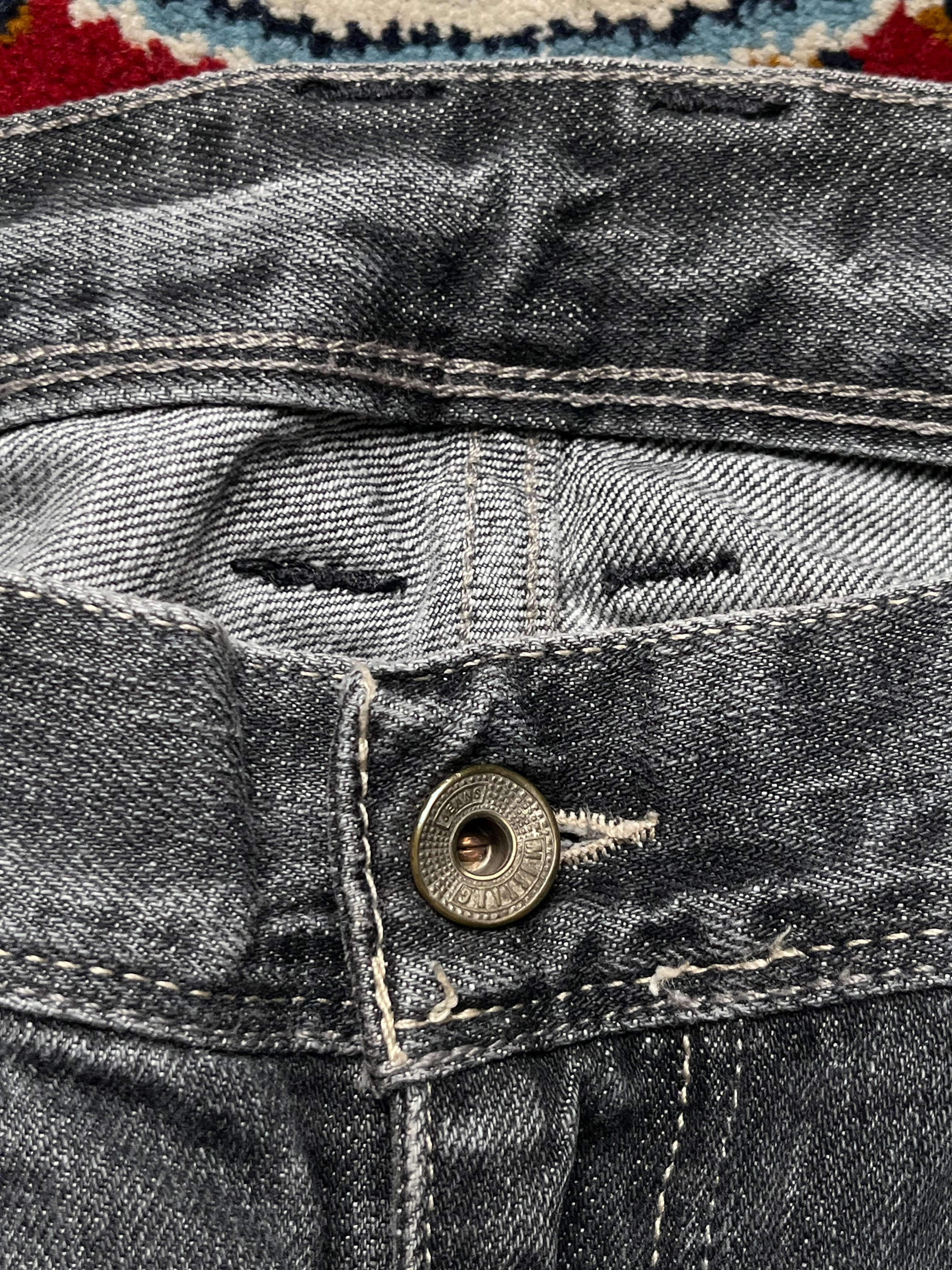 Mustang Vintage Grey Washed Bootcut Jeans - 32