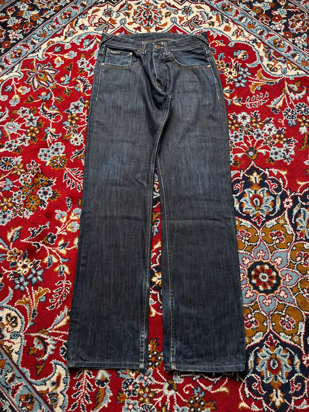 PEPE JEANS LONDON Dark Washed Straight Fit JEANS - 30