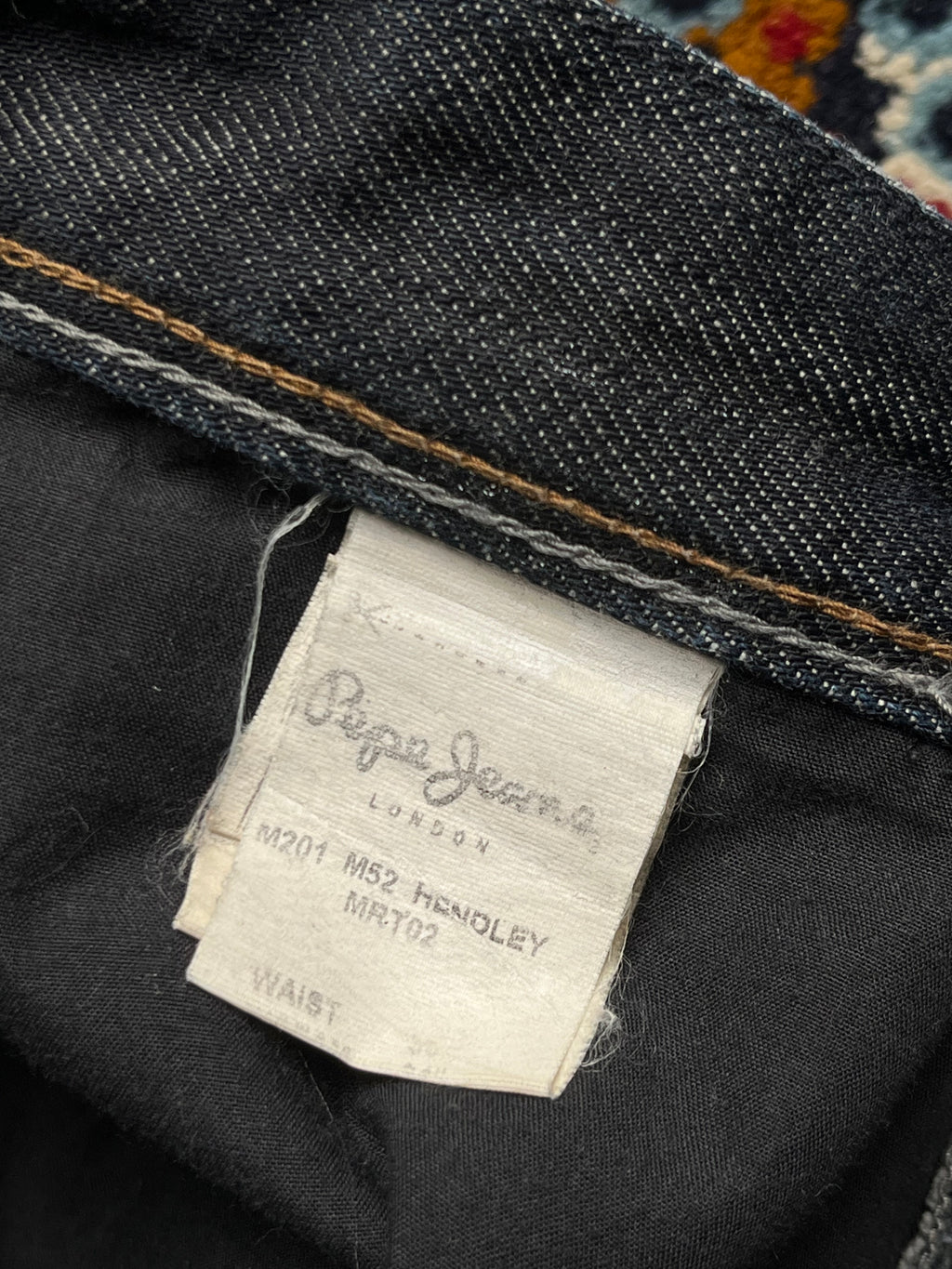 PEPE JEANS LONDON Dark Washed Straight Fit JEANS - 30