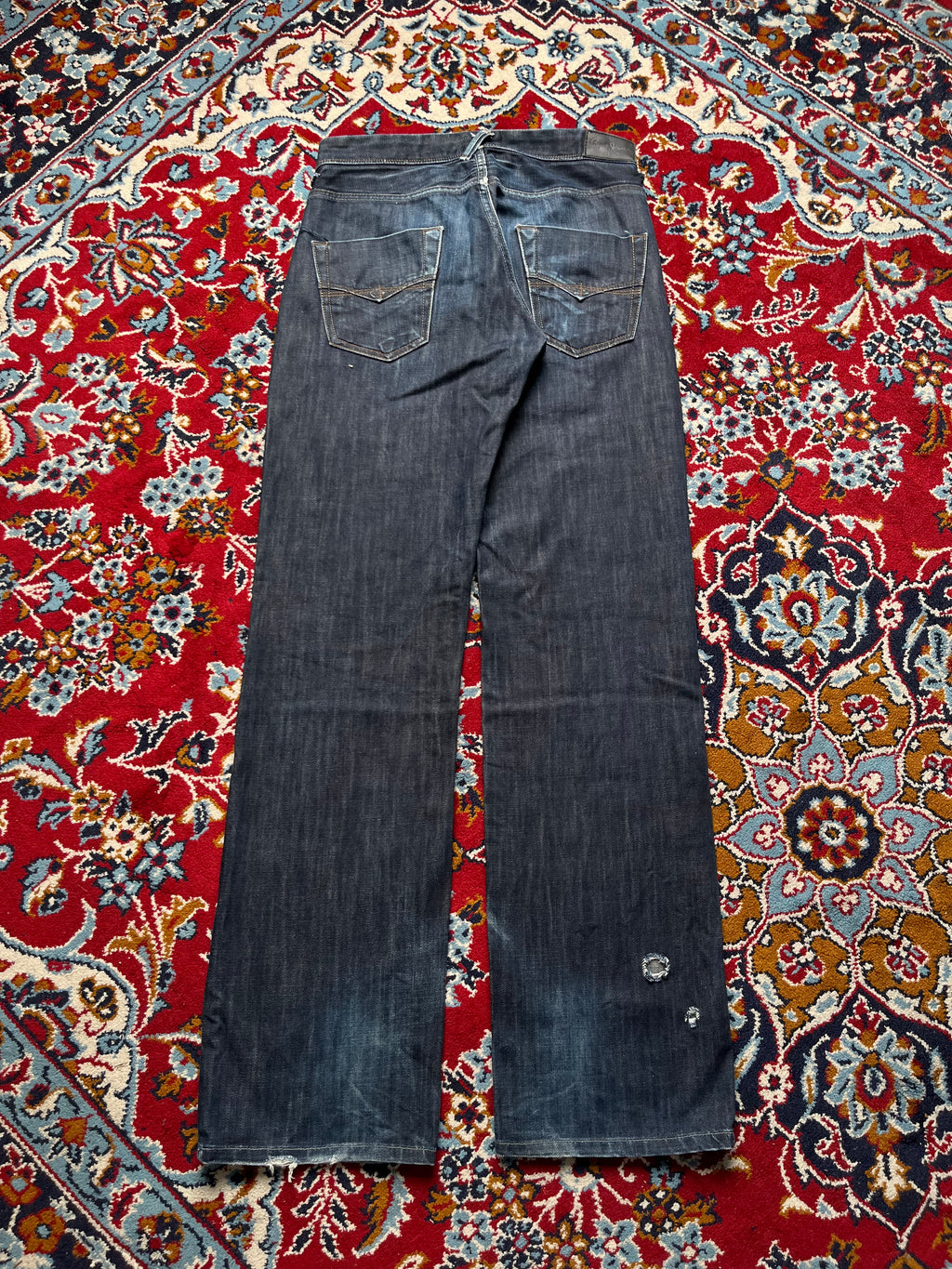 PEPE JEANS LONDON Dark Washed Straight Fit JEANS - 30