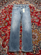 LEVIS 501 Original Straight Fit Light Washed JEANS - 32