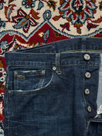 G-STAR RAW 3301 Straight Fit Dark Washed JEANS - 36