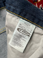 G-STAR RAW 3301 Straight Fit Dark Washed JEANS - 36