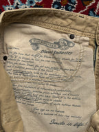 DIESEL Waykee Beige Tan Straight Fit JEANS - 32
