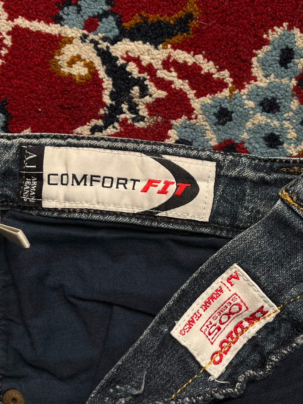 ARMANI JEANS J05 Series Indigo Comfort Fit Faded Blue JEANS - 28