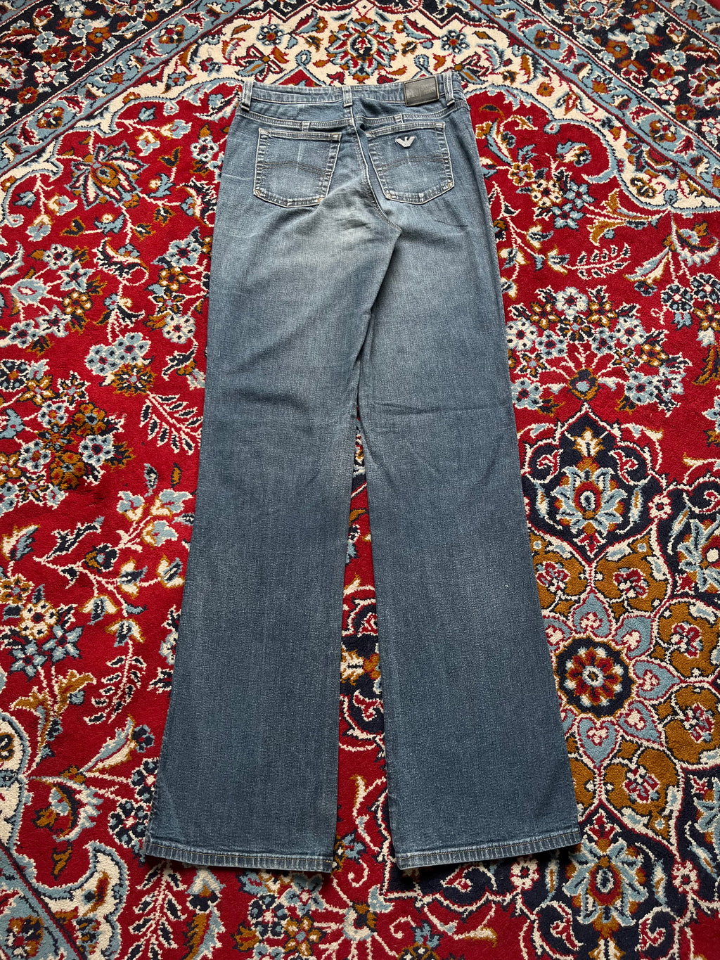 ARMANI JEANS J05 Series Indigo Comfort Fit Faded Blue JEANS - 28