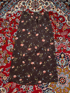 Vintage Japanese Floral Chiffon Skirt - 26