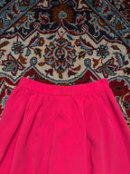 ROPÉ mademoiselle Vintage Hot Pink Pleated Skirt - 24