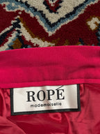 ROPÉ mademoiselle Vintage Hot Pink Pleated Skirt - 24