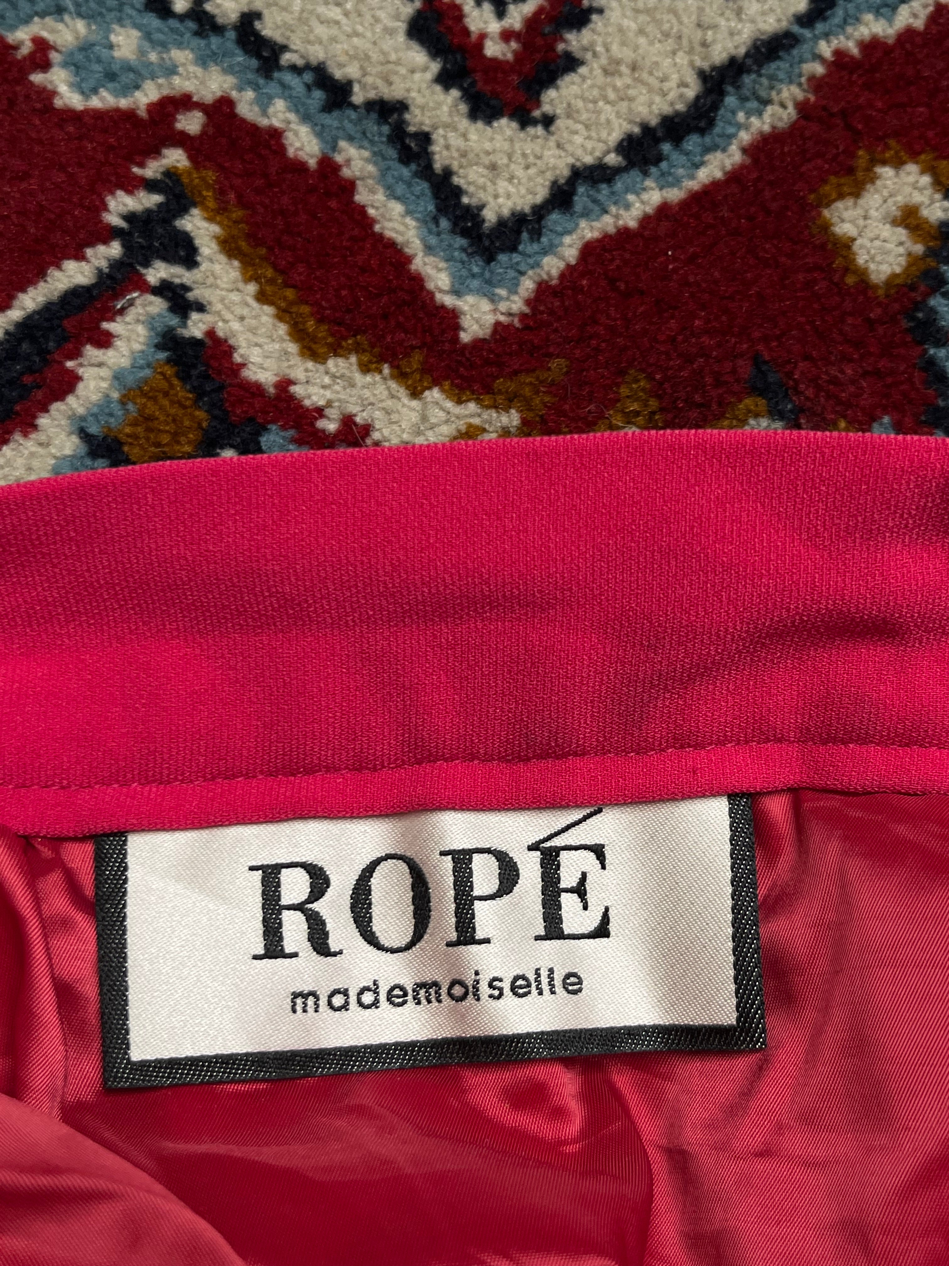 ROPÉ mademoiselle Vintage Hot Pink Pleated Skirt - 24
