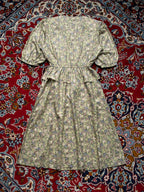 Junefum ONWARD Vintage Japanese Floral Puff Dress - M