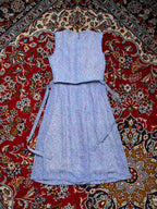 Vintage Nuvelive Ditsy Floral Print Sleeveless Dress - S