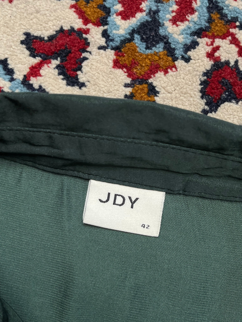 Jacqueline de Yong JDY Green Tiered Dress - L