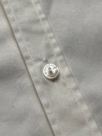Dolce & Gabbana Gold Line White Cotton Button Down Shirt - M